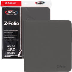 BCW Z-Folio LX cover in premium gray leatherette offers a professional look and protection.