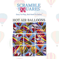 B.Dazzle hot air balloons trivia puzzle; engaging learning twist.