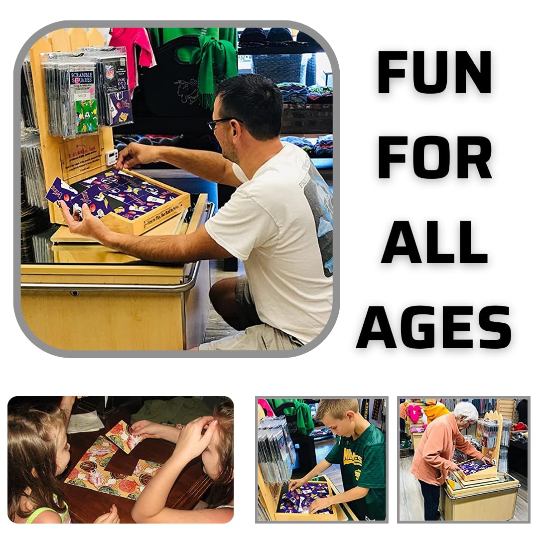 BDazzle Scramble Squares family game night for all ages and fun.