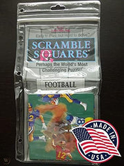 B.Dazzle Scramble Squares Football puzzle is a versatile brainteaser for all ages.