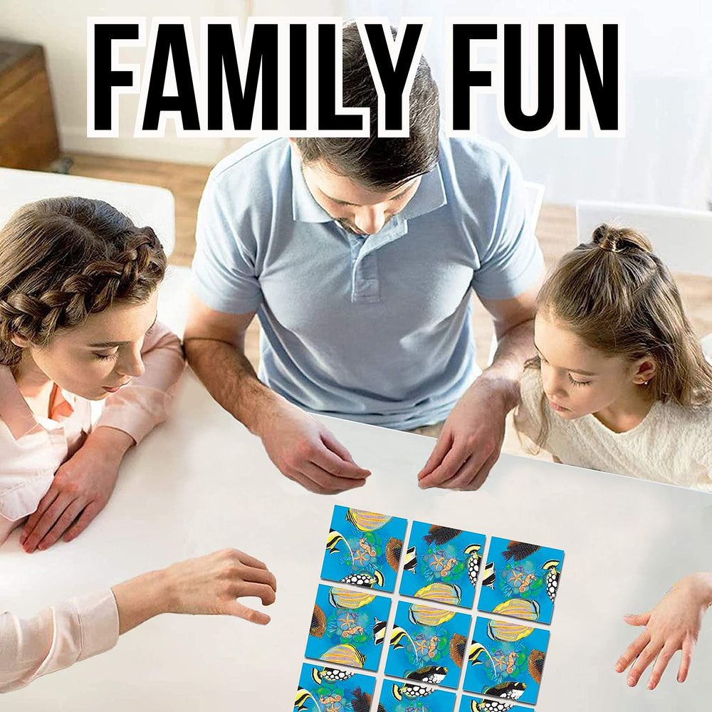 B.Dazzle Scramble Squares trivia quiz links the image to learning moments