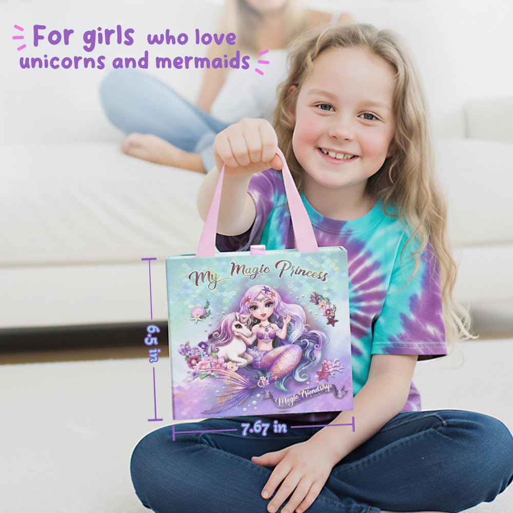 BDBKYWY gift-ready mermaid box featuring bracelet kit.