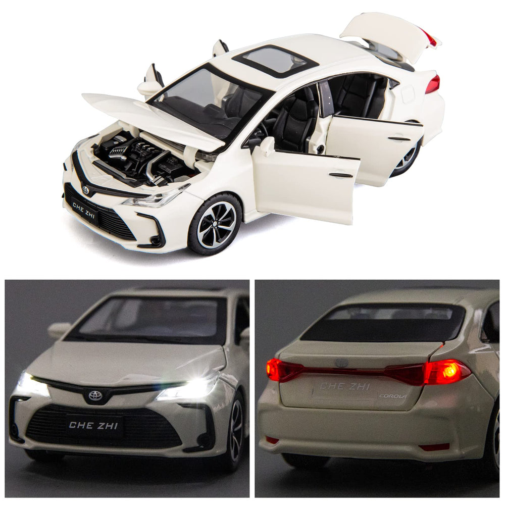 BDTCTK 1:32 Corolla interior detail reveals realistic cabin features.