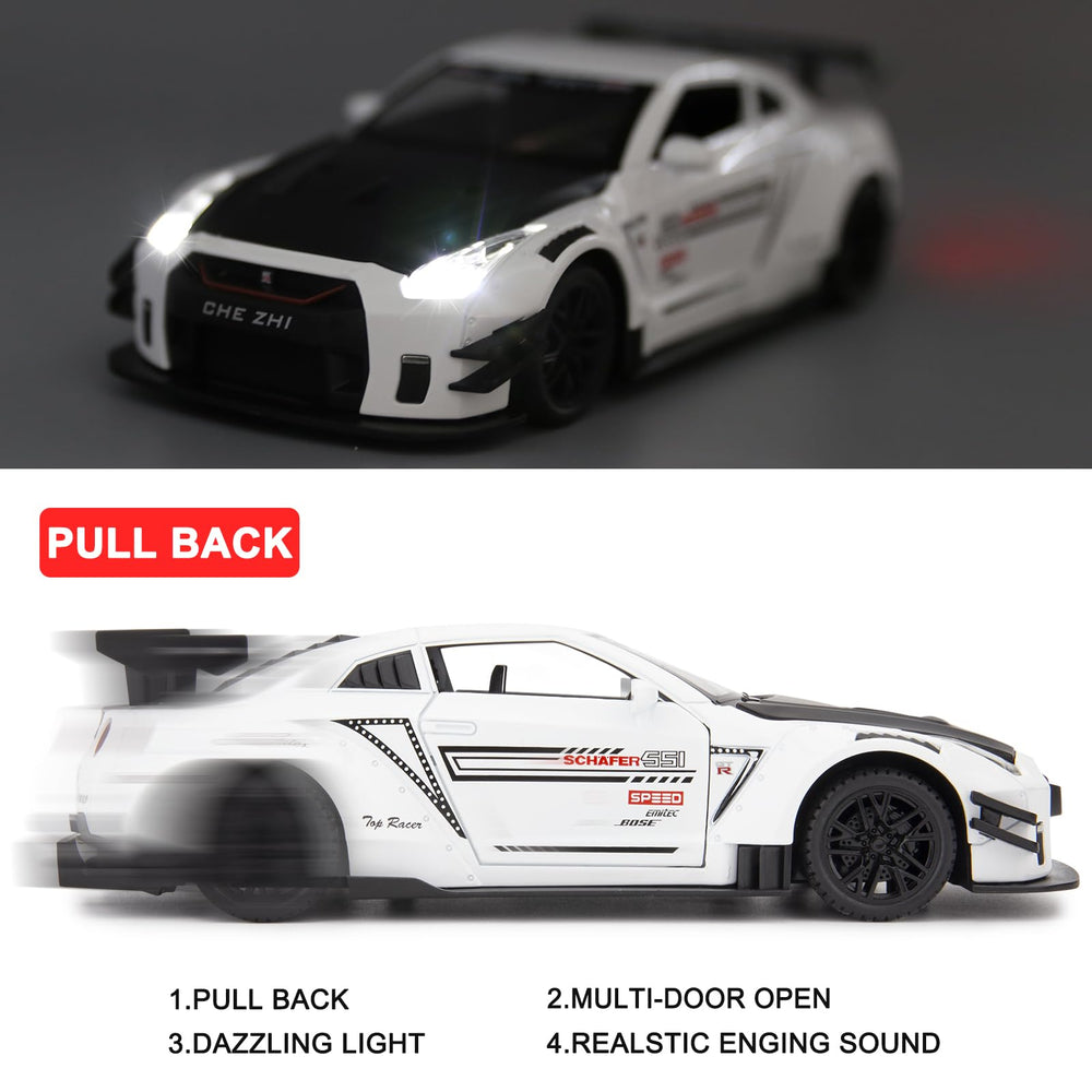 BDTCTK GTR model pull-back action moves smoothly on flat surfaces
