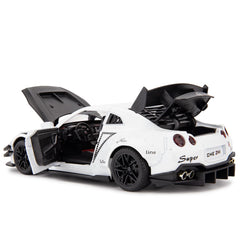 BDTCTK GTR model side detail showing authentic styling and sturdy construction for play