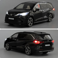 BDTCTK Sienna 1:24 diecast tailgate open for realistic display