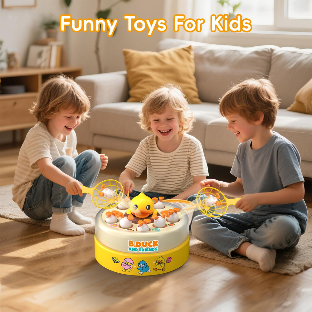 BDUCK+ colorful egg toys add tactile play during rounds