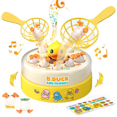 BDUCK+ jumping ducks board game in action boosting hand-eye coordination