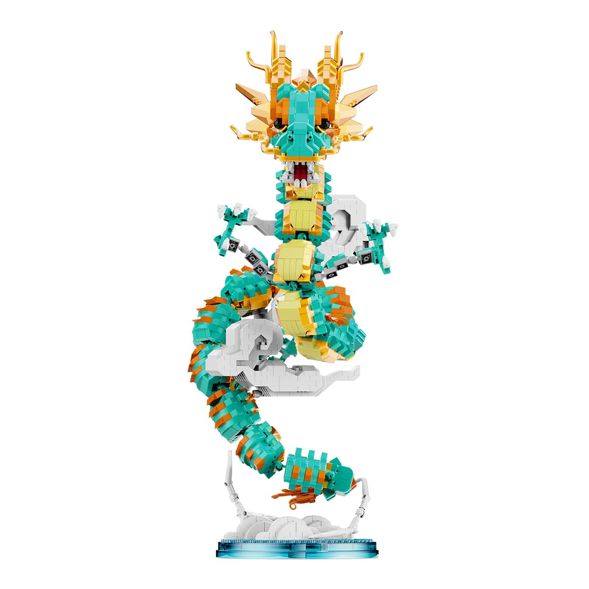 BDYDT Auspicious Lucky Dragon body ready for assembly and display.