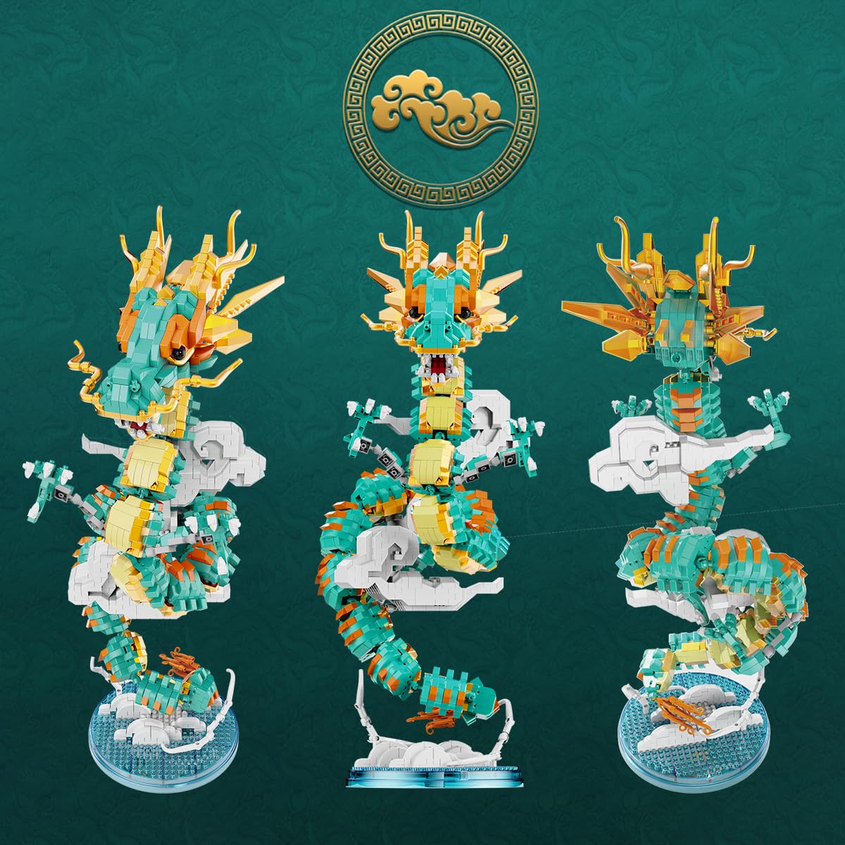 BDYDT Finished dragon model ready for showcase at home.