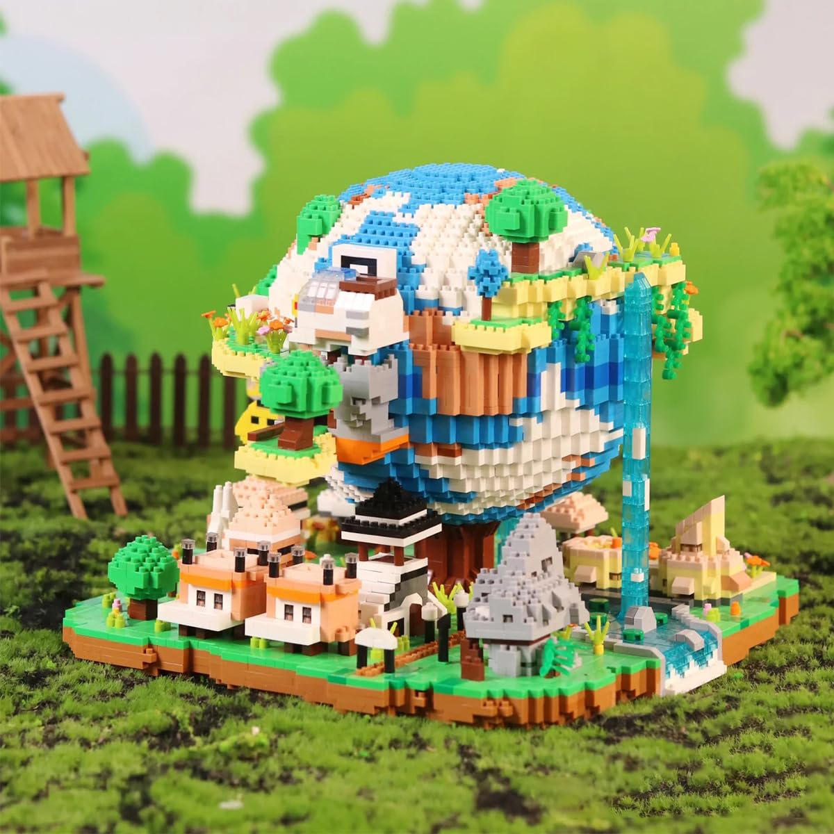 BDYDT Global Village scene elements for realistic diorama play.