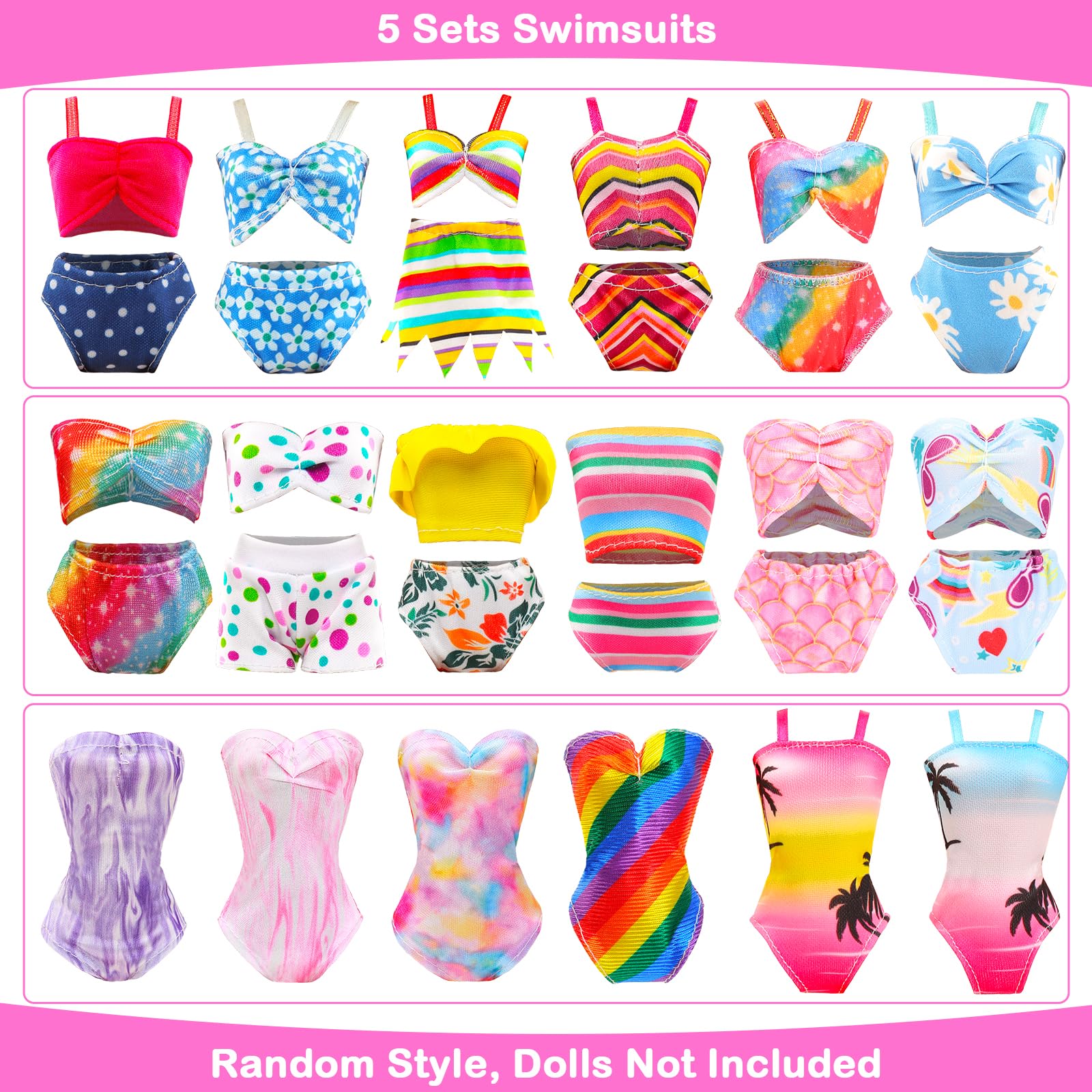 BEABARZA mermaid swimsuit detail for 11.5-inch dolls sparks ocean-themed roleplay