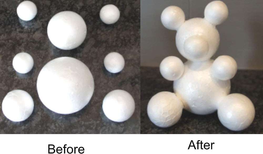 Beacon Hold The Foam Glue cleanup with water for easy maintenance.