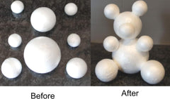 Beacon Hold The Foam Glue cleanup with water for easy maintenance.