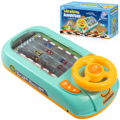 Beacron musical steering wheel toy, left-right turn for coordination and interaction.