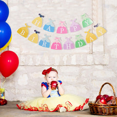 BEADED reusable banner suitable for bedrooms after the party.