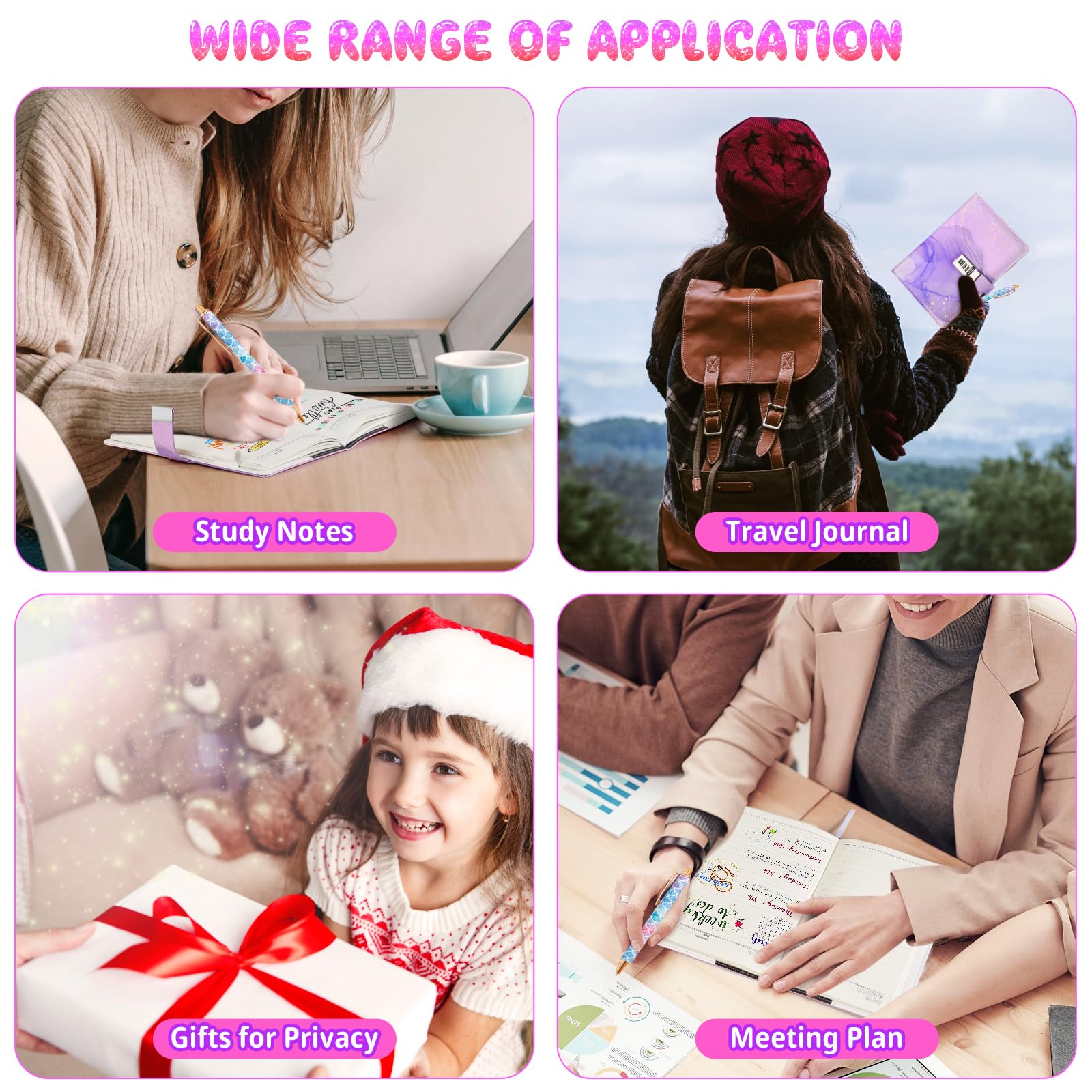 Beadsky Diary with Lock makes a gift for girls ages 7-14