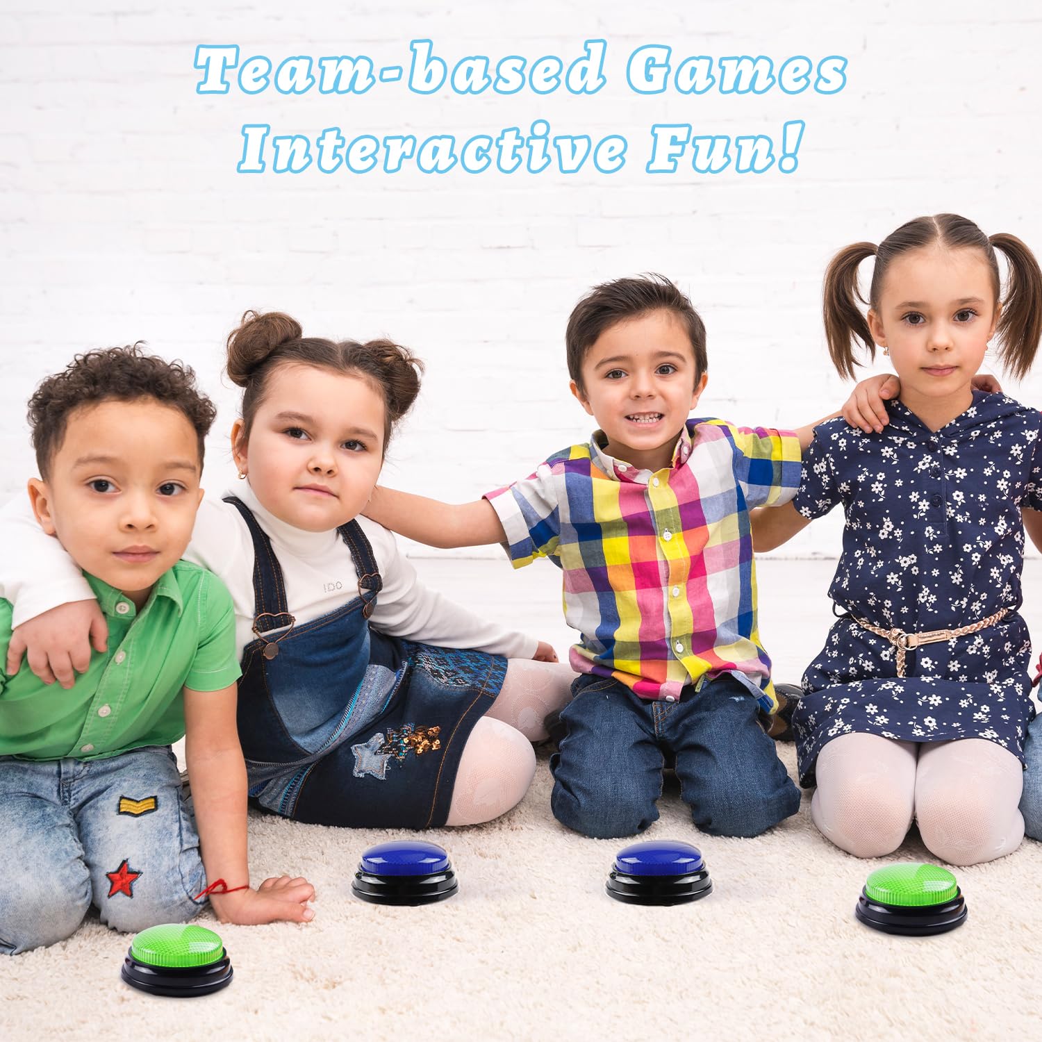 Bean Lieve carrying case keeps buzzers organized for classroom or parties.