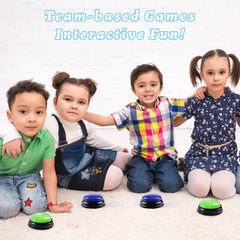 Bean Lieve carrying case keeps buzzers organized for classroom or parties.