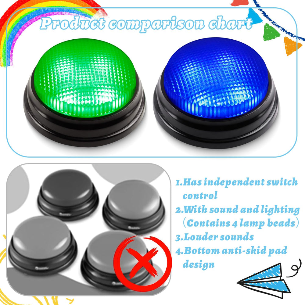 Bean Lieve 16-foot LED visibility ensures first ring is easy to spot.