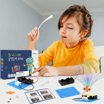 BeAndge kids building action photo: group activity sparks collaboration