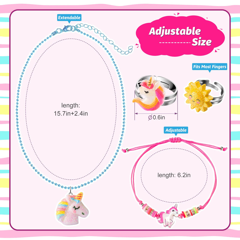 BeAndge rainbow bracelet; bright, playful accessory for colorful outfits.