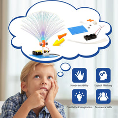 BeAndge lamp assembly parts: clear components for kid-friendly projects