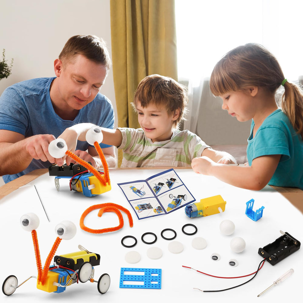 BeAndge robot kit with googly eyes promotes interactive play and creativity