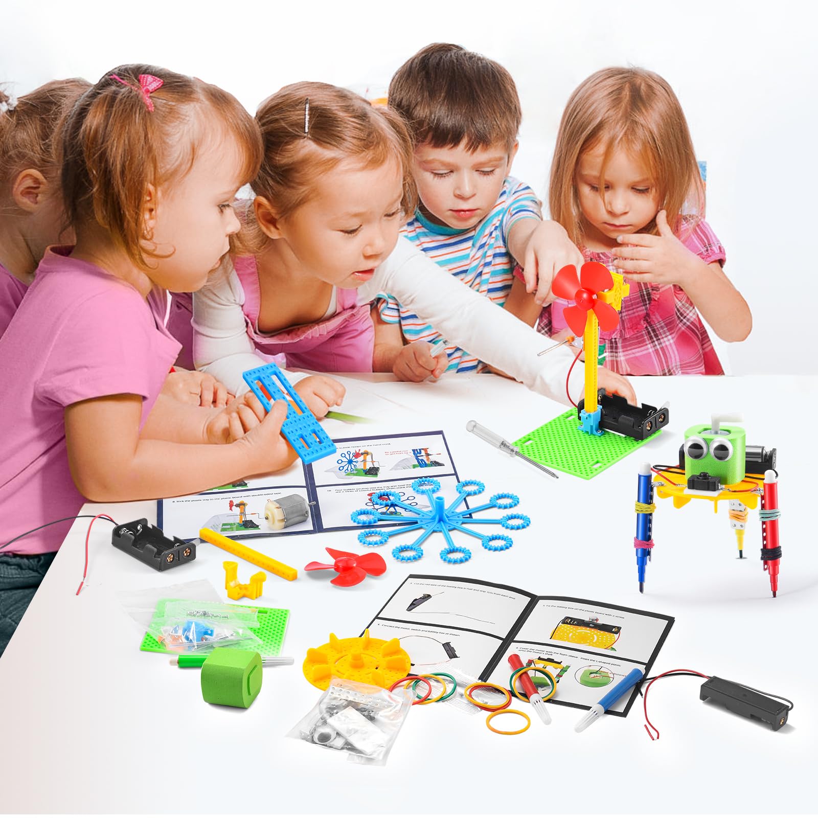 BeAndge STEM Robotics Kit assembly-instruction simplifies building with clear steps