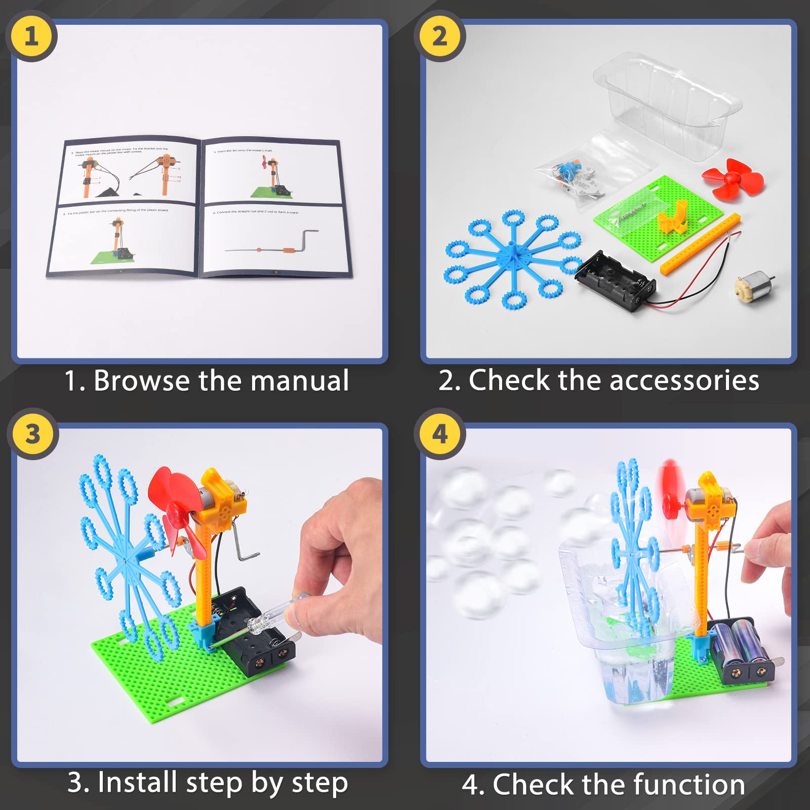 BeAndge STEM Robotics Kit smart-learning support helps curious kids explore circuits