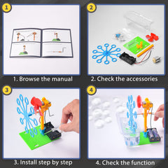 BeAndge STEM Robotics Kit smart-learning support helps curious kids explore circuits
