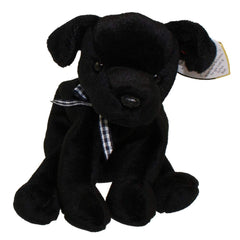 Beanie Babies Ty Luke Black Labrador beanie for cuddles and collectible display.