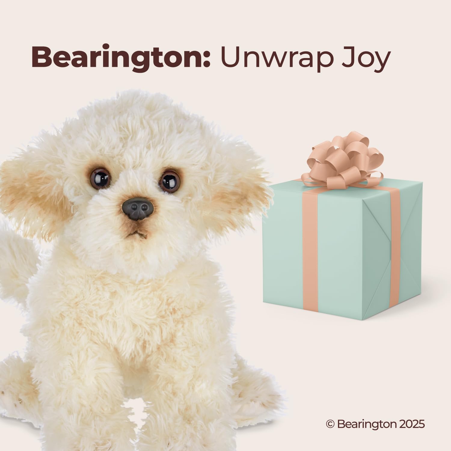 Bearington Bisquit soft floppy body ideal for cuddling