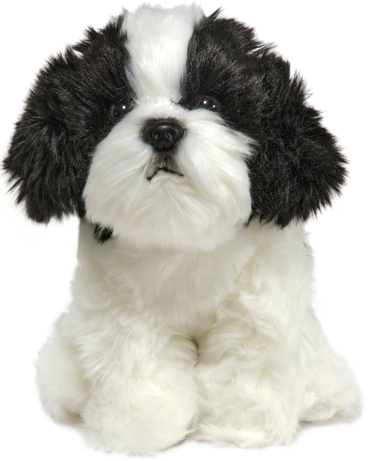Bearington Butch 11inch Shih Tzu plush for cuddling and imaginative play.