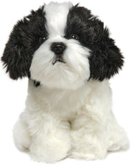 Bearington Butch 11inch Shih Tzu plush for cuddling and imaginative play.