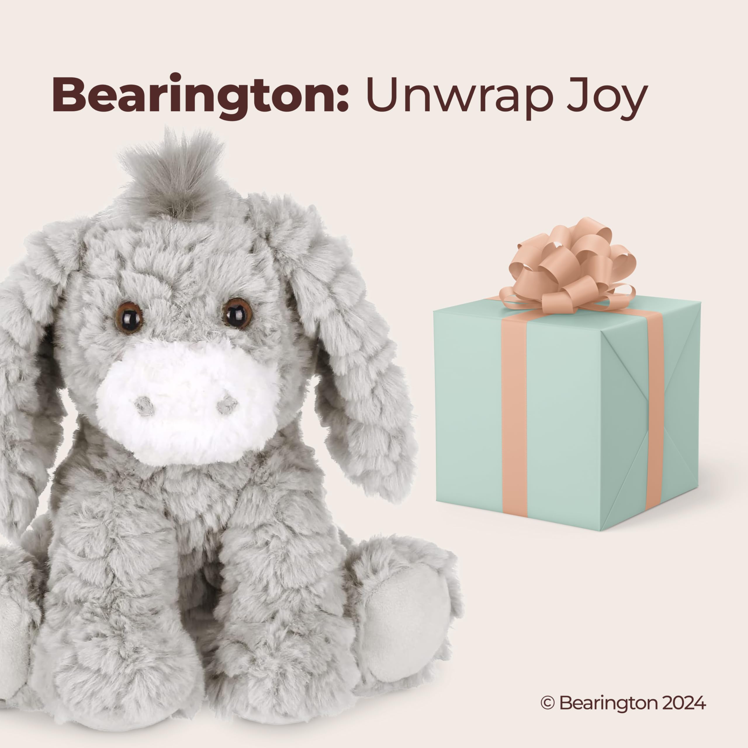 Surface washable Donny plush keeps cleaning quick after adventures.