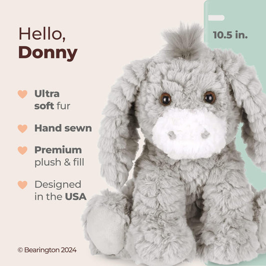 Donny's weighted bottom supports a comfortable sit during play or display.