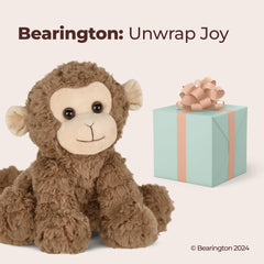 Bearington Giggles Monkey features realistic details for lifelike play
