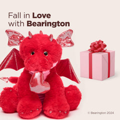 Bearington Lazarus Love Dragon bedtime companion for comforting routines