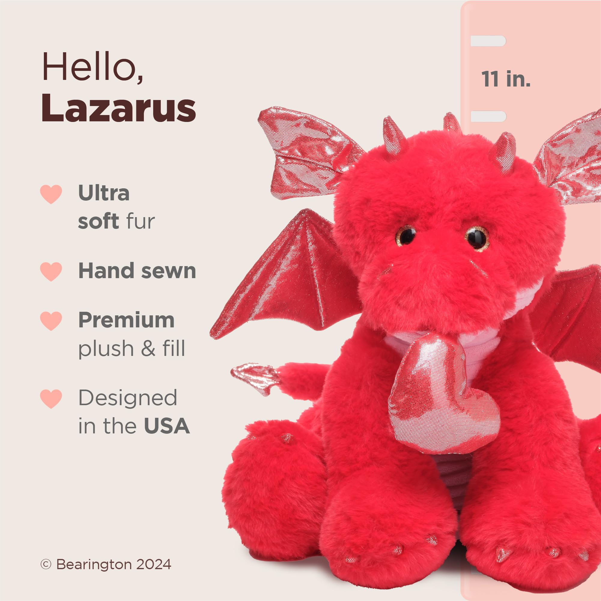 Bearington Lazarus close-up fur detail shows premium plush craftsmanship