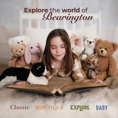 Bearington Lil' Jinx black cat with distinct markings and charm.