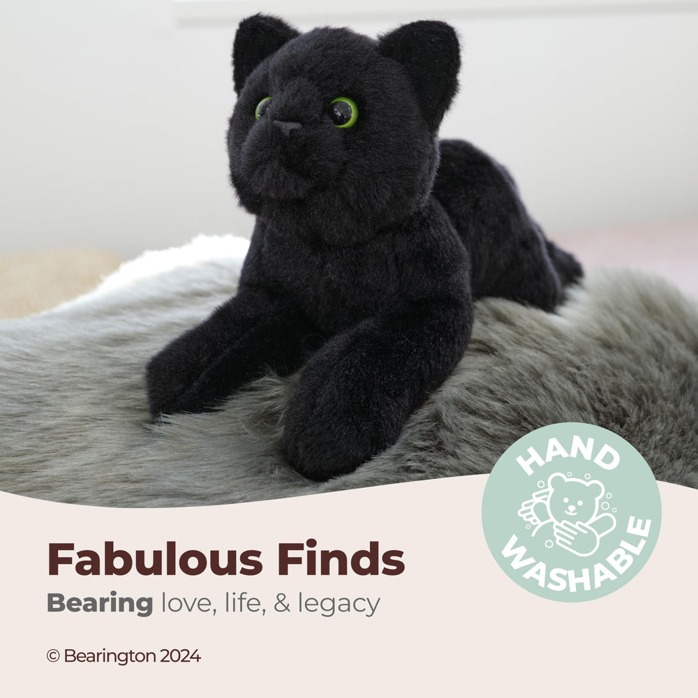 Bearington Lil' Jinx close-up fur detail, plush texture inviting touch.