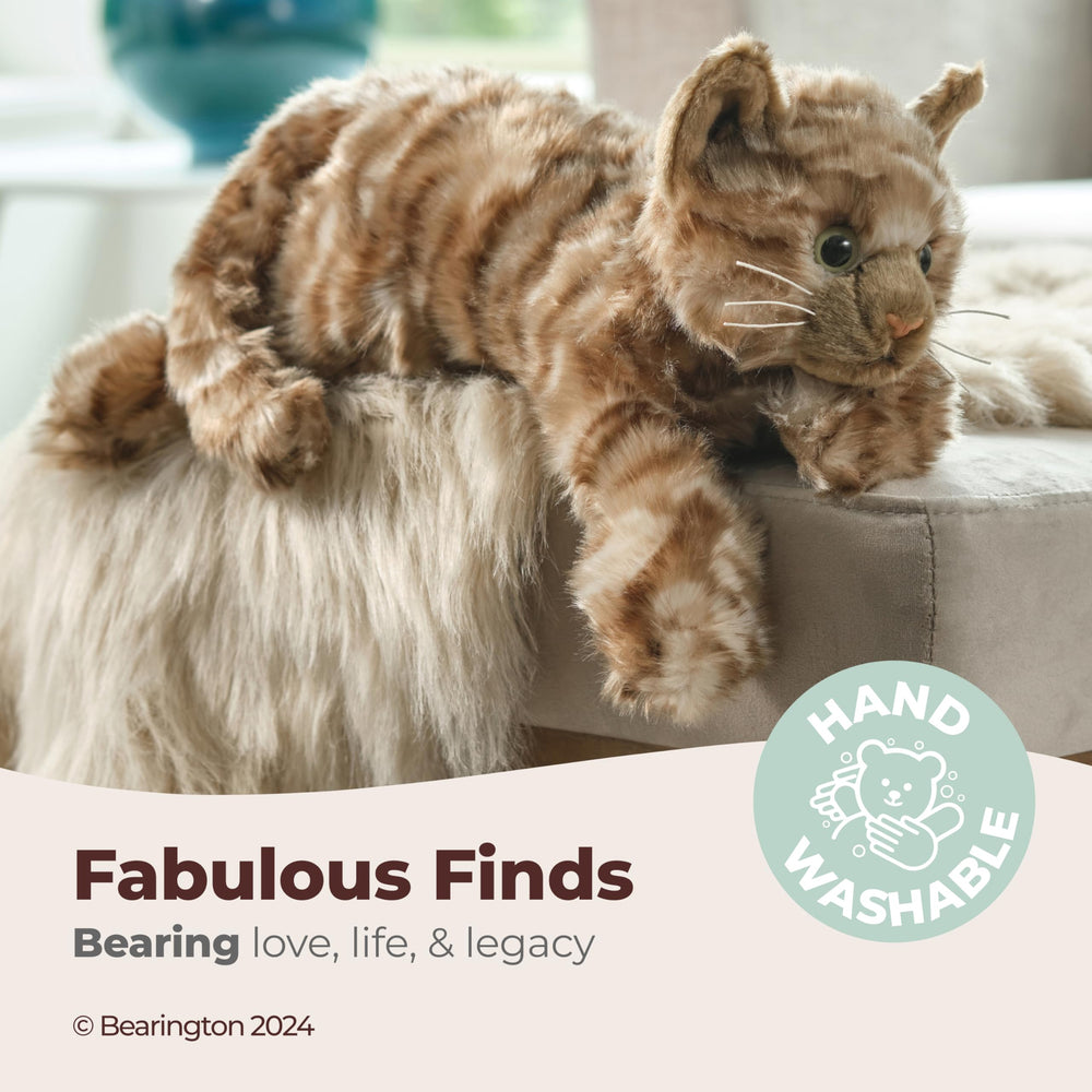 Bearington Louie soft plush fur invites comforting hugs and imaginative adventures.