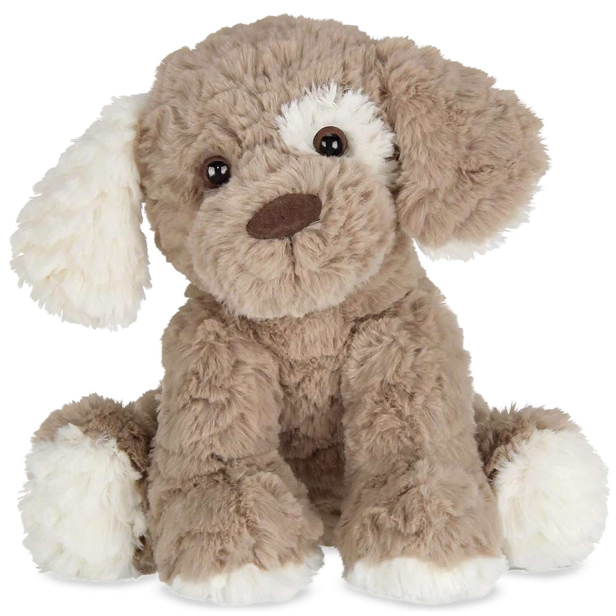 Bearington Pal dog plush 11-inch with ultra-soft fur for cozy cuddles.