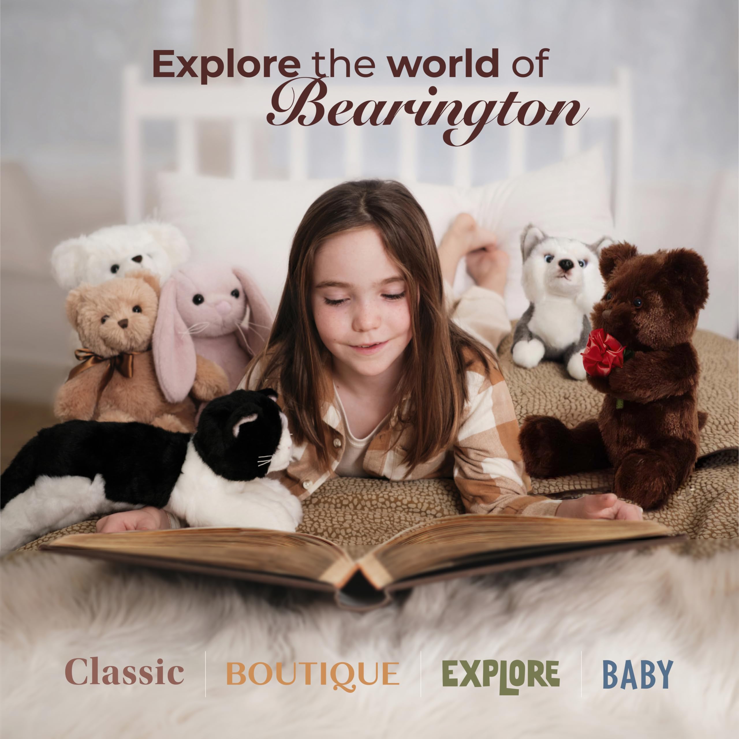 Bearington Remington's friendly face invites comforting cuddles