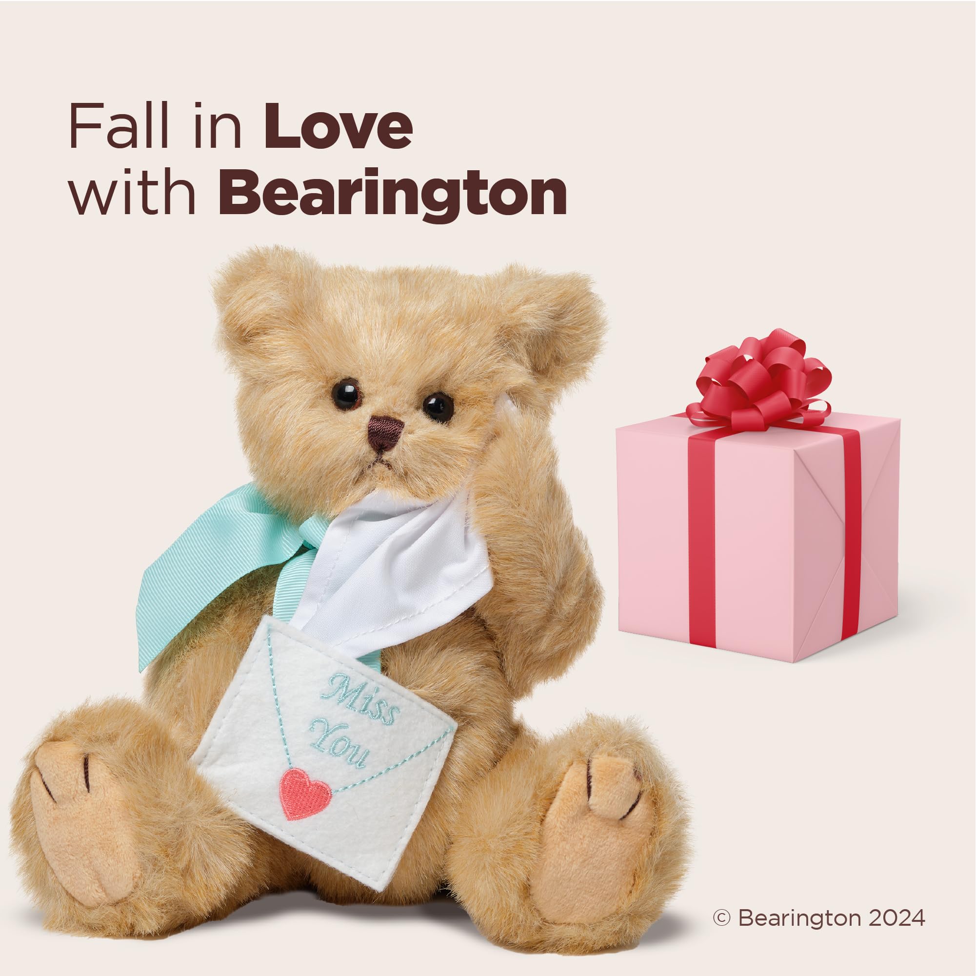 Remington teddy 10-inch size ideal for desk or bedside use