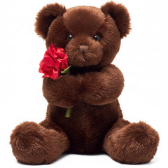 Bearington Remington teddy bear in 9.5-inch soft plush perfect for hugs