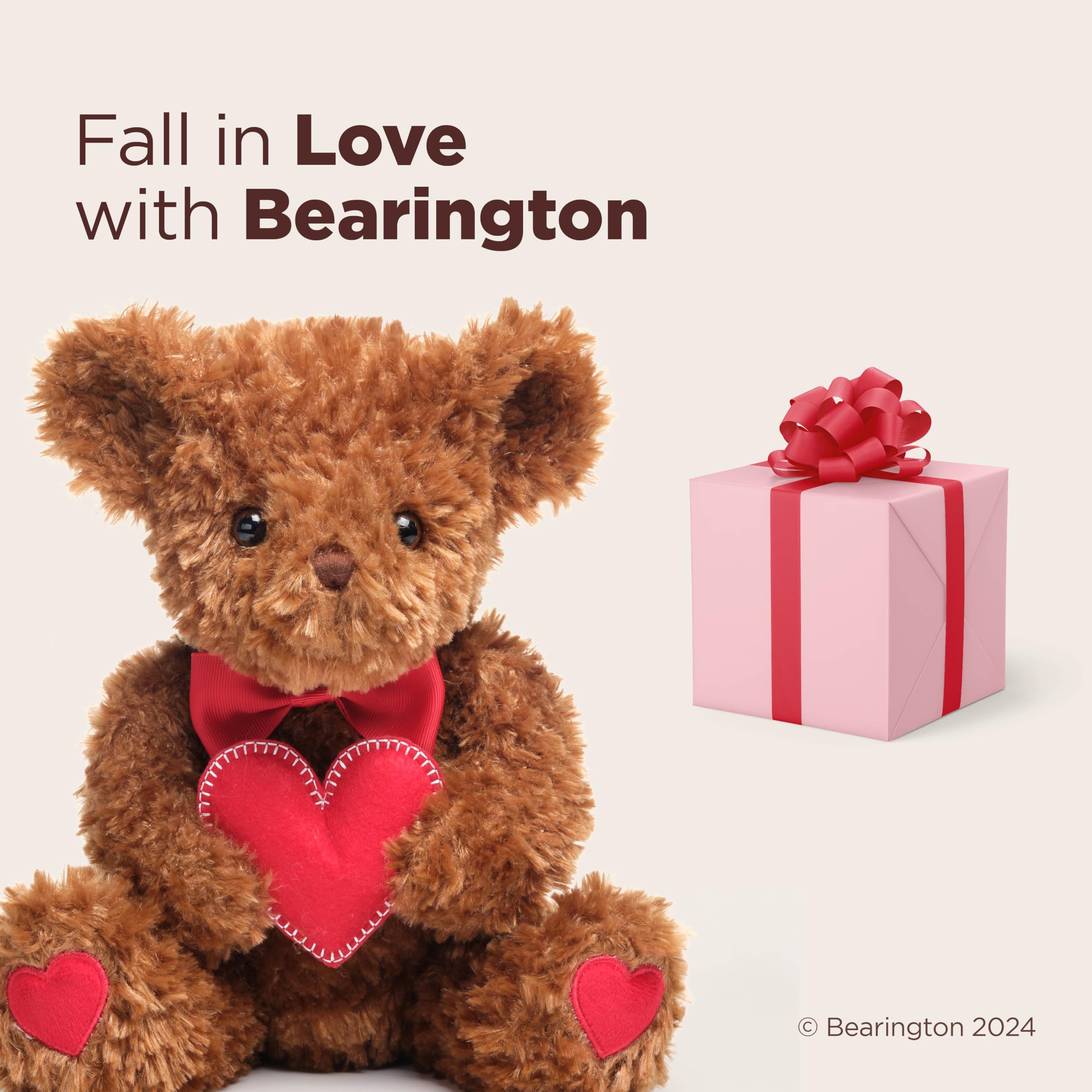 Bearington Remington Teddy embroidered brand tag highlights quality craftsmanship.