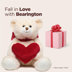 Bearington Remington stuffed bear, heirloom quality design that becomes a cherished childhood companion.