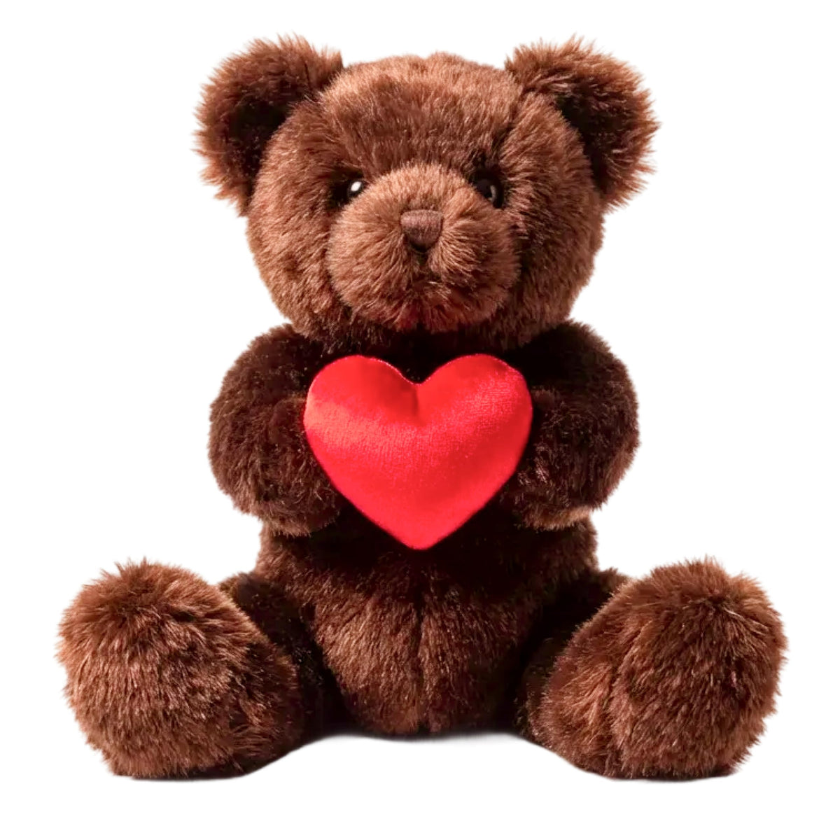 Bearington Remington Valentine bear front view showing soft fur and friendly expression.
